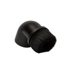 Shop-Vac 9067900 Right Angle Brush Nozzle, Plastic Construction, Black in