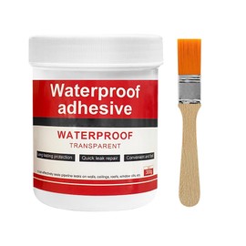 Transparent Waterproof Coating, Invisible Waterproof Agent, Suitable for Waterproofing and Anti-Seepage on Concrete and Ceramic Tile Surfaces(10.58 Oz)