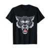 Wolf or Werewolf Angry Cartoon Character T-Shirt
