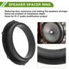 X AUTOHAUX Speaker Spacer Ring Tweeter Speaker Spacer Adapter for