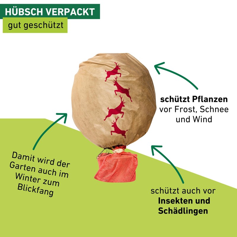 Windhager Protect Decorative Fleece Winter Cover