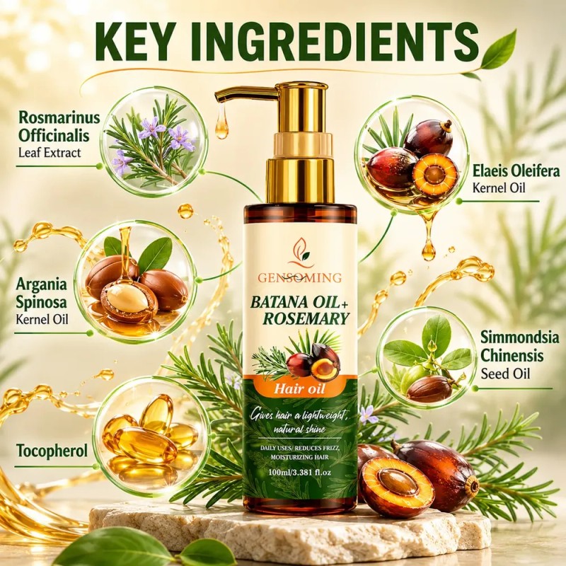 Aceite Capilar Genoming Batana Y Romero 100ml