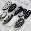 Mesh lace handmade nail tips - Square M / 망사