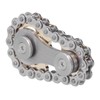 Stainless Steel Fidget Sprocket Toy Children Gears Linkage Bike Chain