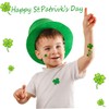 FOMIYES 2 Sets Lucky Shamrock Stickers Patricks Day Decor Temporary