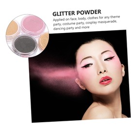 Operitacx 16 Stück Teiliges Pearl Pigment Puder für Augen Make Up und Nagelkunst Feines Glitter Pulver Farben Vielseitig für Gesicht Lippen Party Make Up und Diy Basteln