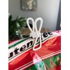 2 Inch Chip Clips White,Steel Clothes Pins Utility PVC-Coated Steel