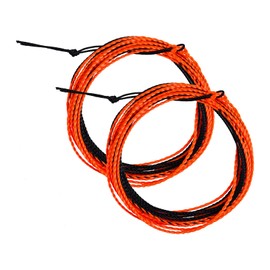Goture Tenkara Line for Tenkara, 12 ft (3.6 m) / 12 ft, Set of 2, Fishing Line, Fishing Equipment, Lightweight (Orange & Black)