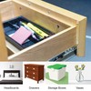 Clear Soft Close Drawer Cabinet Door Bumpers - 9.5mm x
