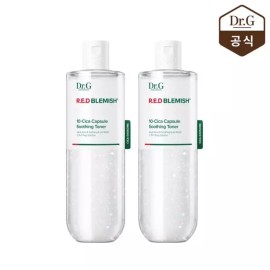 Dr.G [닥터지] NEW 레드 블레미쉬 10-시카 캡슐 수딩 토너 300ml 1+1 [Dr.G] NEW Red Blemish 10-Cica Capsule Soothing Toner 300ml 1+1