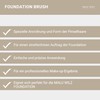 Malu Wilz Foundation Brush - Make Up Brush for Even