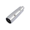 Adapter RCA socket/XLR plug