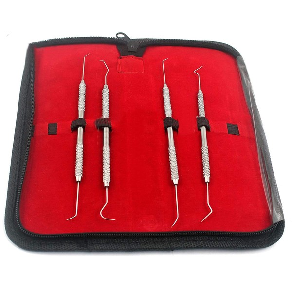 PRECISE CANADA: 4 PC Stainless Steel Pick/Probe Wax & Clay