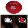 Yosoo Replacement Carbon Fiber Engine Start Button for ABC GLC