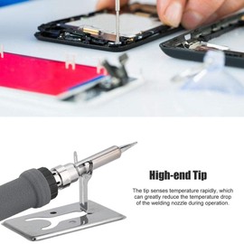 VBESTLIFE Lötkolben,50-480 Digital LCD Lötkolben interne Heizung . 145W elektrisches Lötkolben,geeignet für Gold, Silber, Kupfer, Zinn, Aluminium und andere Metalle