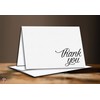 Thank You Card - 5 x 7" Inches Half-Fold Greeting