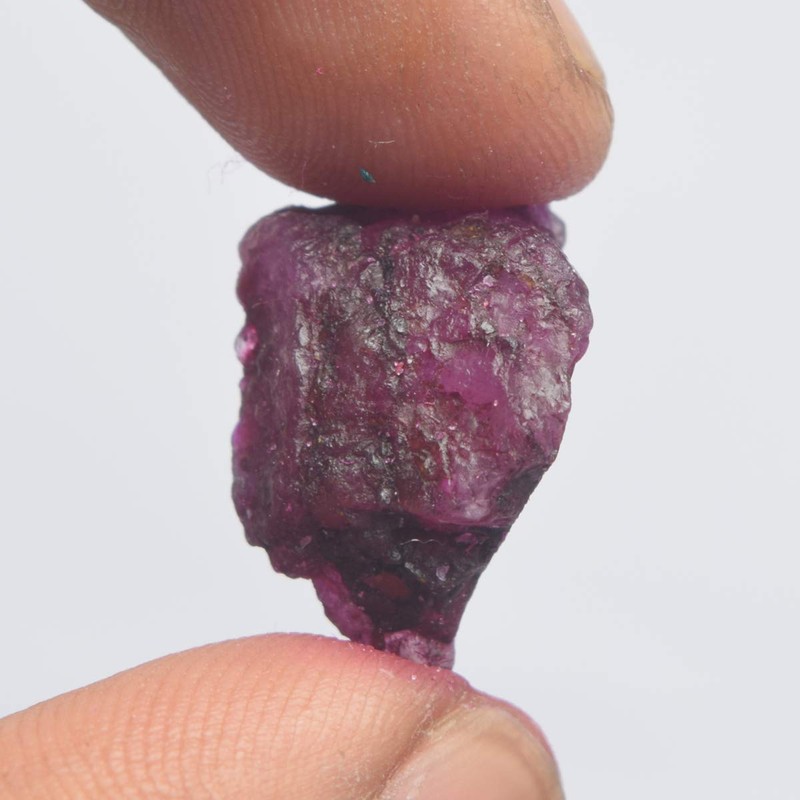 Natural Rough Ruby 13.00 Ct. Certified Healing Crystal Red Ruby