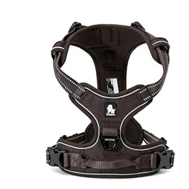 WINHYEPET Truelove Dog Harness No-Pull Reflective Adjustable Pet Harness with 2 Lead Clips, Easy Control Handle for Small, Medium and Large Dogs, TLH5651