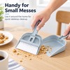 Mini Desktop Dustpan & Brush Set – Compact Plastic Cleaning