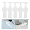 Baluue 5pcs Portable Skincare Vials Refillable Essence Liquid Bottles Tiny