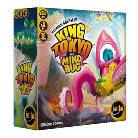 Iello | King of Tokyo x Mindbug | Board Game Expansion | Ages 8+ | 2-6 Players | 30 Minutes Playing Time