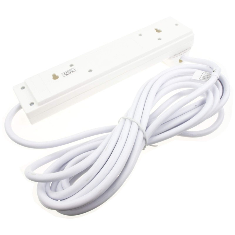 kenable 4 Gang Way UK 13A Trailing Socket Mains Power