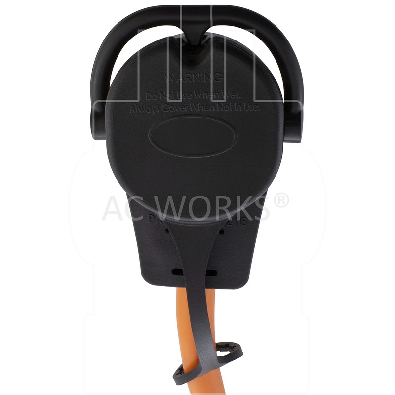 AC WORKS 50-Amp RV/Range/Generator 14-50 Piggy-Back Plug Adapter (To 4-Prong