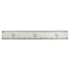 'Ginger Root' 30cm (12 Inch) White Plastic Ruler (RL00094768)