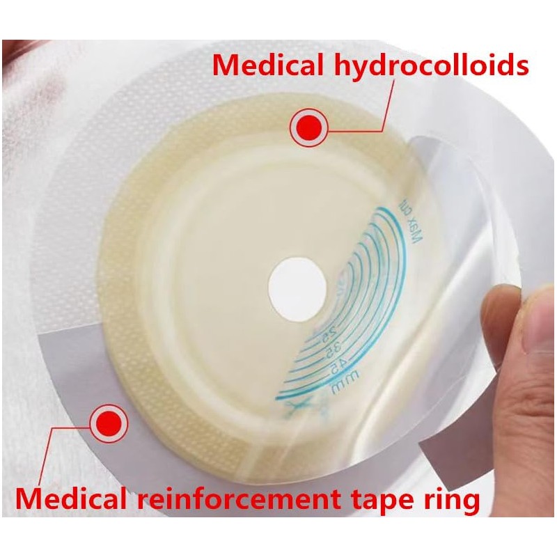 Urostomy Bag with Belt Urine Collection Bag 10pcs Ostomy Pouch
