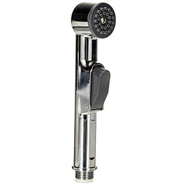 Ridder 091330 shower head with start/stop switch, approx. 182 x 32 mm, Santa Cruz, chrome, incl. gasket