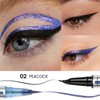 Black and Multichrome Waterproof Liquid Eyeliner, Stay All Day Eye