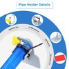 4PCS Swimming Pool Pipe Holders,Pool Hoses for Above Ground Pools,