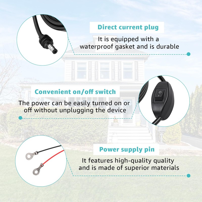 Replacement for Starlink Mini O-Ring DC Charging Cable - Secure