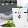Stainless Steel Sealed Canister Coffee Flour Sugar Container Storage Jar