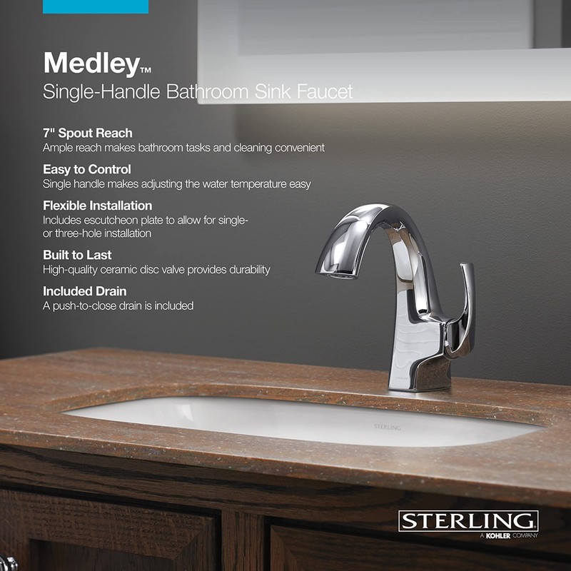 Medley Single-handle Bathroom Sink Faucet