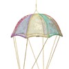 Parachute Christmas Ornaments Lovely Shape Safe Eco Friendly Fleece PC