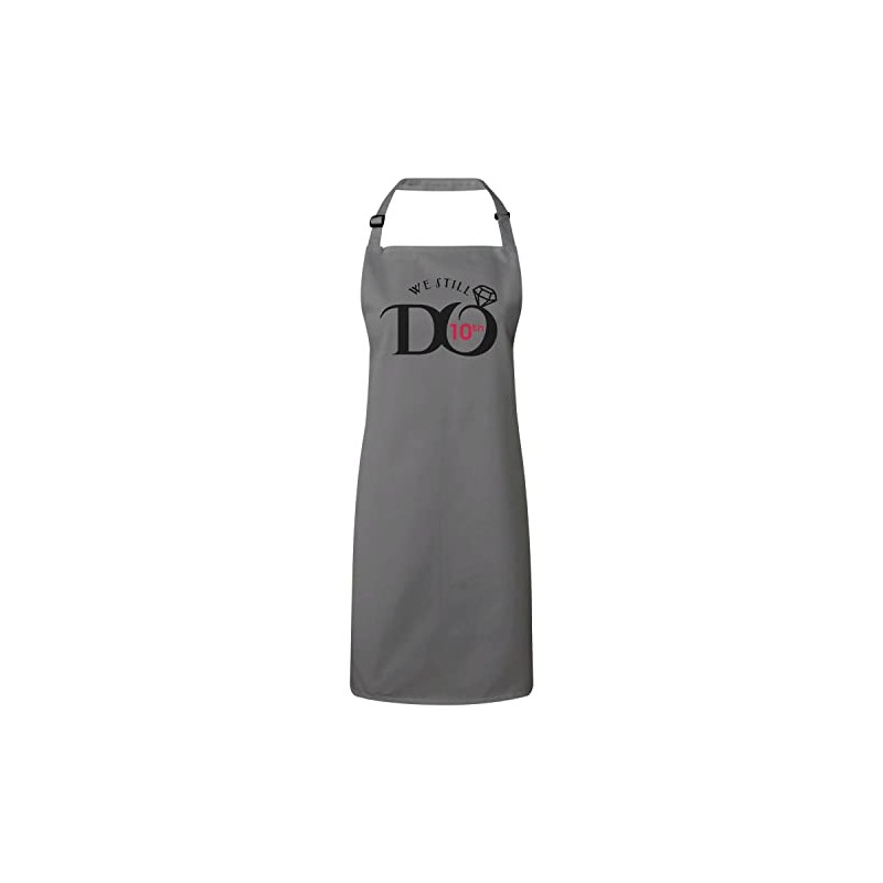 Fabulous Premium Kitchen Apron We Still Do 10th Wedding Anniversary