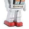 Metal Tin Robot Toy Retro Electric Rotating Figures Model Adult