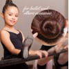 5 Pcs Ballet Bun Nets for Women - Invisible Elastic
