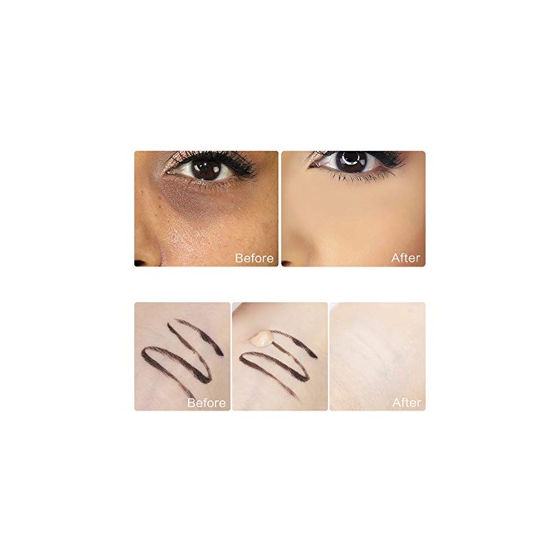 SACE LADY Corrector líquido mate impecable de cobertura completa, cremoso,