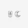 Gold&Deer 14K Goldfield Classic Bold Half Ring (Pair) White Gold