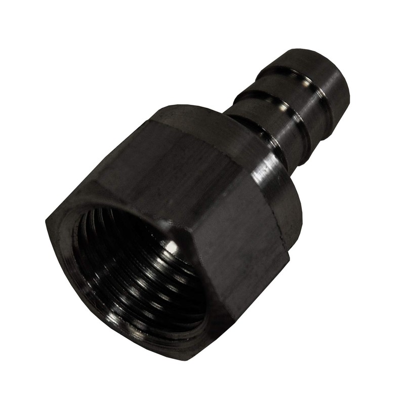 Derale 98201-8AN Female x 3/8" AN Swivel Hose Barb Fitting