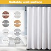 Corner Shower Curtain Rod, 30"-44.3" x 30"-44.3" Adjustable L Shaped
