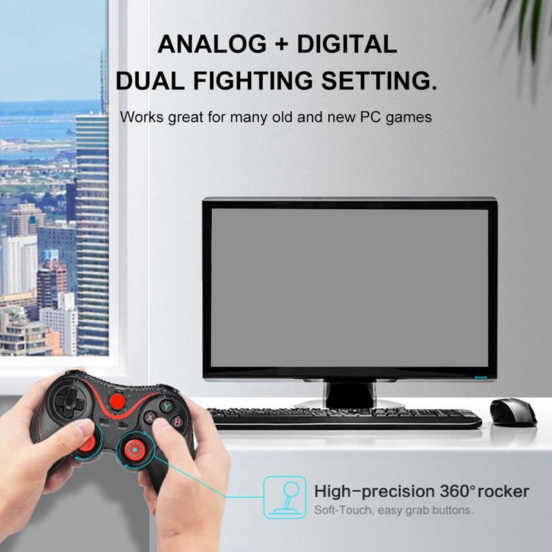 Wireless Controller Game Controller Bluetooth Gamepad Universal Gamepad Compatible for