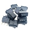 12 Pieces Rocker Switch 3 Pins 3 Position Latch On/Off/On