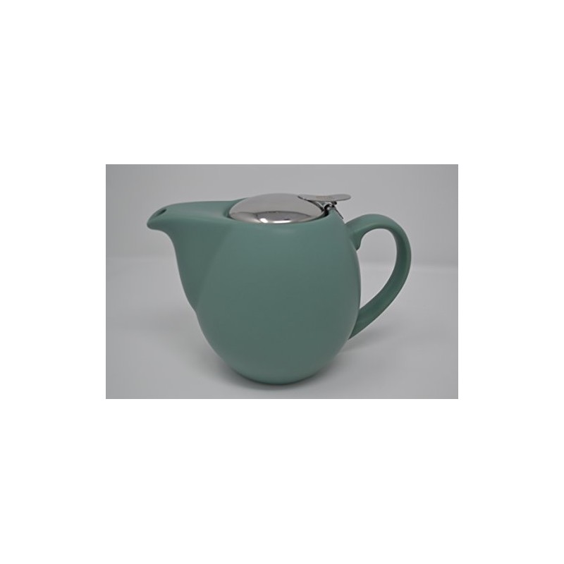 Saara 0.9 Litre Ceramic Teapot (Matt Petrol)