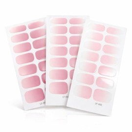 Estampas de Uñas de Esmalte y Gel, Rosa, Blanco y Nude, Aesthetic