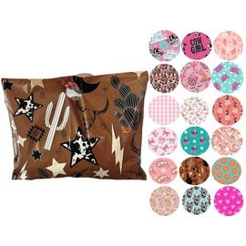 Trendy Chick Mailers - 100 pack die cut Merchandise and Shopping Bags/Perfect for Retail Stores, Boutiques, Gift Shops, Clothing and Merchandise | Cute and Trendy (Wild Wild West, 20x15)