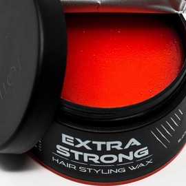 Totex Extra Strong Hair Styling Wax 150 ml - 24-Hour Effect, Shiny and Natural Hair Look - Maximum Control