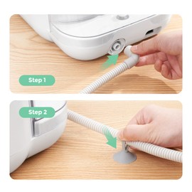 Momcozy Soft & Safe Drain Hose for KleanPal Pro Baby Bottle Washer – Flexible, Durable Replacement Accessory for Easy Water Drainage (0.5M)